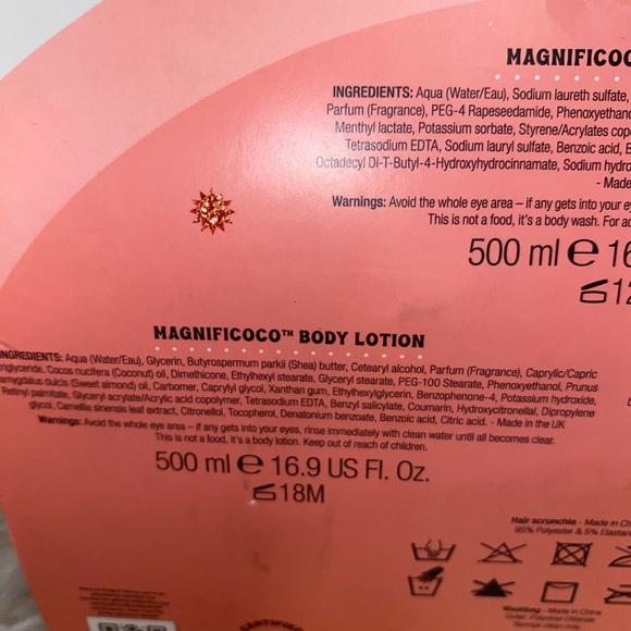Brand New Soap & Glory FEEL MAGNIFICOCO Gift Set (Body Scrub, Lotion, & Wash) - Picture 7 of 9